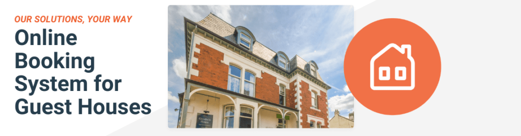 Online booking system for guest houses